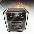 Capa fritadeira air fryer oven britania bfr2300p 12l cristal Capa fritadeira air fryer oven britania bfr2300p 12l cristal