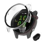 Capa full case com película + plug compatível com Garmin Forerunner 255 ou 255 Music