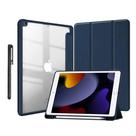Capa fundo acrilico transparente Para iPad 10.2'' + caneta