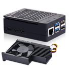 Capa GeeekPi ABS com refrigerador Armor Lite V5 para Raspberry Pi 5