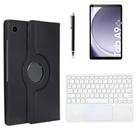 Capa Giratória para Galaxy Tab A9 11' + Pelicula Protetora + Teclado Touch Pad Branco + Caneta Touch Capa Giratória para Galaxy Tab A9 11' + Pelicula Protetora + Teclado Touch Pad Branco + Caneta Touch