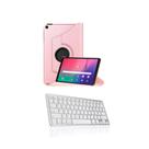 Capa Giratória Protetora + Teclado Bluetooth Para Tablet Amazon HD10 2021