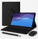 Capa Giratória, Teclado, Caneta e Mouse P Tablet Samsung Galaxy A11, A9 e Plus de 11 Pol.