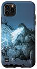 Capa Godzilla Arte em Quadrinhos Ataque do Raio de Calor para iPhone 11 Pro Max