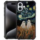 Capa Goodsprout para iPhone 16 Ghost Starry Sky TPU Glass