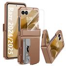 Capa GooseBox Motorola Razr 2025, carteira e suporte RFID