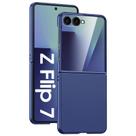 Capa GooseBox para Samsung Galaxy Z Flip 7 azul fina à prova de choque