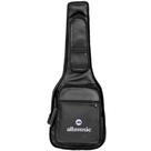 Capa Guitarra Premium Extra Luxo Couro Preto Allmusic