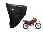 Capa Impermeável Cobrir Moto Nxr 150 Bros Forrada Capa Impermeável Cobrir Moto Nxr 150 Bros Forrada