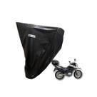 Capa Impermeável Honda Bros 150 160 190 Com Baú Forrada Uv Capa Impermeável Honda Bros 150 160 190 Com Baú Forrada Uv