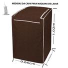 Capa Impermeável Maquina Lavar Roupas 12 Kg 13 Kg 15 Kg 16kg - Electrolux