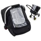 Capa impermeável universal preta para bebê para cadeira de carro Kaseeous Capa impermeável universal preta para bebê para cadeira de carro Kaseeous