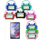 Capa Infantil Emborrachada Sapinho + Película de Vidro para Samsung Galaxy A7 Lite