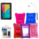 Capa infantil kit Película + Cartão 32GB Fone + Caneta p/ Tablet Mirage 2018