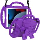 Capa Infantil LTROP para iPad 10,2" 7ª/8ª/9ª Geração Roxa