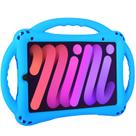 Capa infantil para iPad Mini TopesCT à prova de choque, azul de silicone