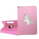 Capa infantil Unicórnio Giratória p/ Tablet Twist Tab M7 Mirage 7 polegadas