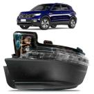 Capa Inferior Retrovisor T-cross 2019 2020 Com Pisca Sem Luz