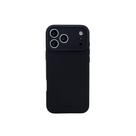 Capa iPhone 17 Pro Silicone Com Proteção de Câmera Originais iPlace, Preto