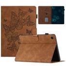 Capa KEROM para Samsung Galaxy Tab A11+/A9+ 11" Marrom