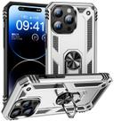 Capa Korecase para iPhone 15 Pro Max de 6,7", prateada resistente