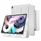Capa KVTVOU para iPad Air de 11 polegadas (M3/M2, 2025/2024) cinza