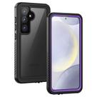 Capa Lanhiem à Prova d'Água IP68 para Samsung Galaxy S24 - Roxa