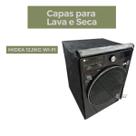 Capa lava e seca midea 12,5kg wi-fi transparente flex