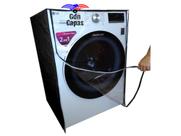 Capa Lava & Seca Midea Storm Wash 11kg Luxo frente transparente