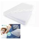 Capa lencol plastico impermeavel vapt vupt casal branco 001-c