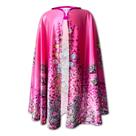 Capa Liontouch Crystal Princess rosa prateada para meninas 3-8