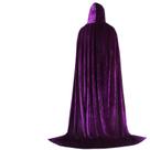 Capa Longa Medieval Com Capuz Para Adultos, Robe De Bruxaria Para Mulheres E Homens, Fantasia De