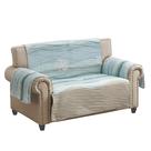 Capa Loveseat Benzara BM307063 Ocean Wave Print 262 cm