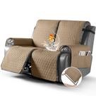 Capa Loveseat TAOCOCO impermeável antiderrapante Camel de 2 lugares Capa Loveseat TAOCOCO impermeável antiderrapante Camel de 2 lugares