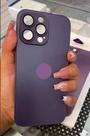 Capa Luxo Glass Case Compatível com iPhone 14 Pro Max Com Magsafe Vidro Temperado