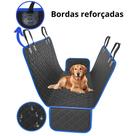 Capa Luxo Pet Protetora para Banco Traseiro de Carro Impermeável Cachorro, Gato e Coelho