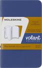 Capa macia Journal Moleskine Volant XS Plain Forget-Me-Not