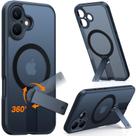 Capa Magnética 360° TORRAS com Suporte para iPhone 16 - Preta