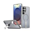 Capa Magnética Com Suporte E Resfriamento Em Colmeia Para Samsung S25 S24FE S23 Ultra plus A56 A55