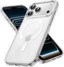 Capa Magnética Compatível iPhone 17 Pro 6,3 Polegadas com Mag-Safee, Case Protetora de Telefone à Prova de Choque,