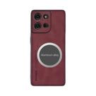 Capa Magnética De Couro Para Celular MOTO Edge 70 60 50 Neo pro Ultra Fusion 40Neo, À Prova De