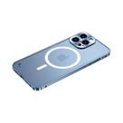 Capa Magnética De Metal Com Bumper Para iPhone 17 16 15 14 13 12 pro Max plus 17Air 17Pro Mac Safe