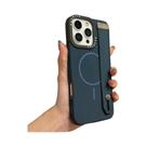 Capa Magnética De Silicone Com Alça De Tecido Para iPhone 16 pro Max 17 15 13 14 plus 12 11 Air