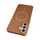 Capa Magnética De Silicone Fosco Para Samsung S25 S24 S23FE S22 Ultra plus A56 A36 A26 A16 A06 A55