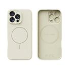 Capa Magnética De Silicone Líquido Macio Para iPhone, Compatível Com Magsafe, À Prova De Choque,