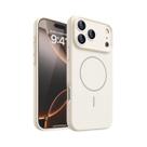 Capa Magnética De Silicone Macia Para iPhone 17 pro Max 16 15 14 13 12 pro Air MagSafe