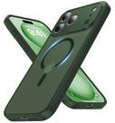 Capa magnética Faiono para iPhone 17 Pro verde floresta