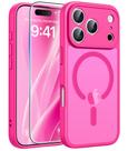 Capa Magnética Fosca Slim FNTCASE para iPhone 17 Pro Max