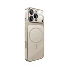 Capa Magnética Para iPhone 17 pro Max Air Transparente De Vidro Temperado Fosco Com Carregamento Sem