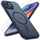 Capa magnética TOCOL 3 em 1 para iPhone 14 6.1 azul